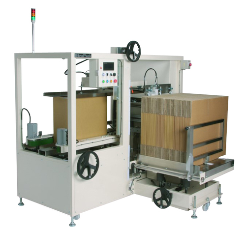 全自動粘着テープ製函機AF-5NS（ストラパック）