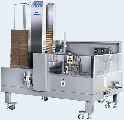 段ボール箱自動製函機(縦型)HSシリーズ