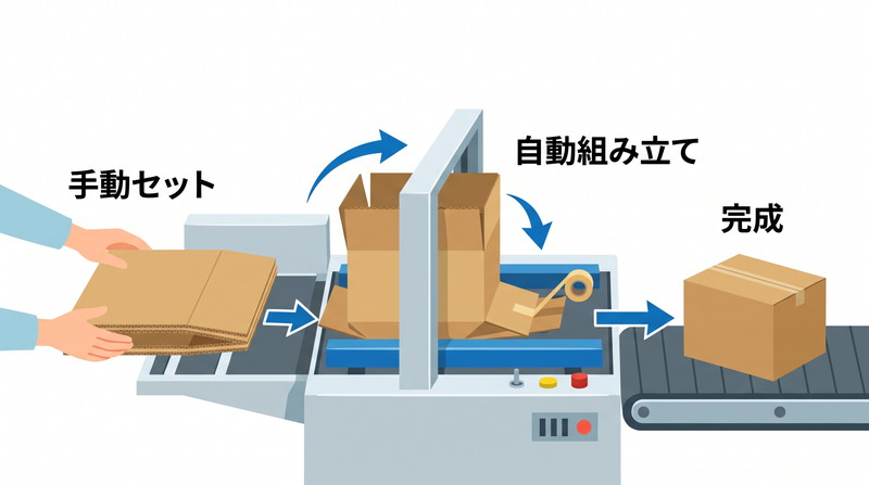 半自動製函機