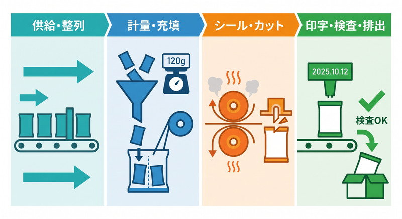 包装機の仕組み